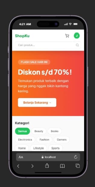 ShopKu — E-Commerce Platform thumbnail 6