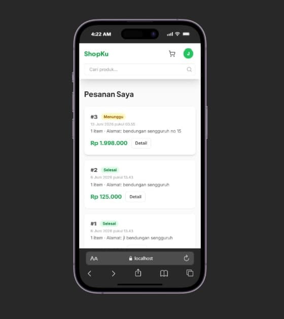 ShopKu — E-Commerce Platform thumbnail 8