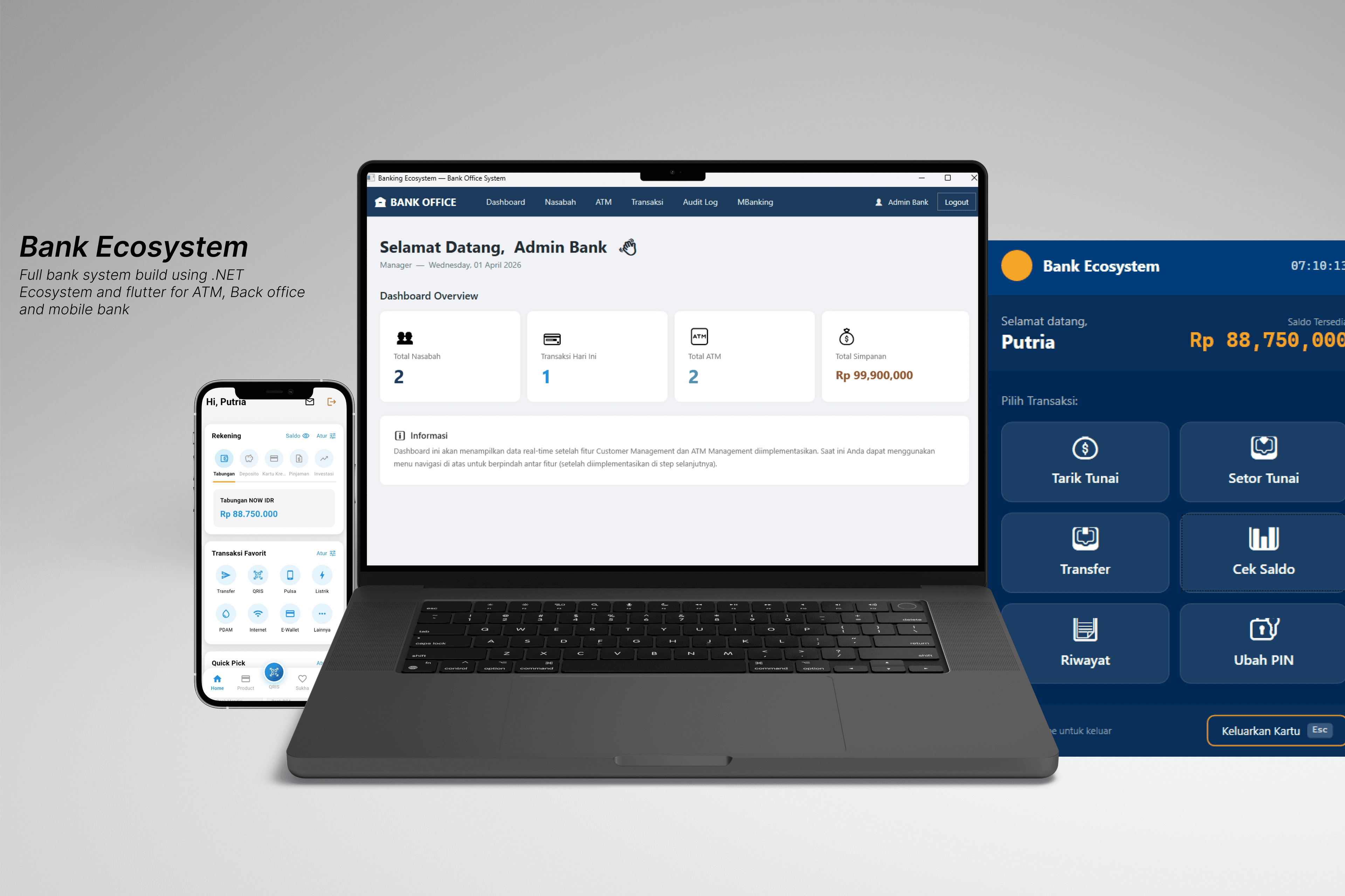 Banking Ecosystem Simulation